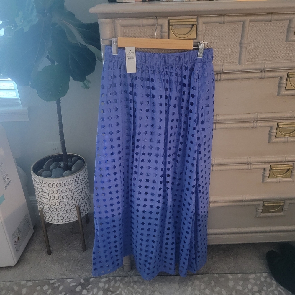 Elegant Blue Skirt